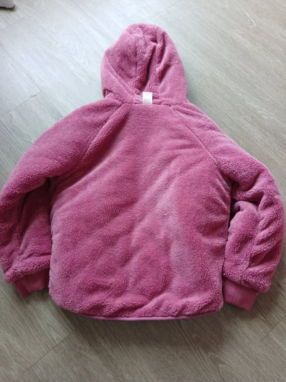 NWT CAT & JACK REVERSIBLE LARGE DARK PINK FALL & SPRING JACKET